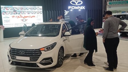 فونیکس نمایشگاه خودرو زنجان ارومیه