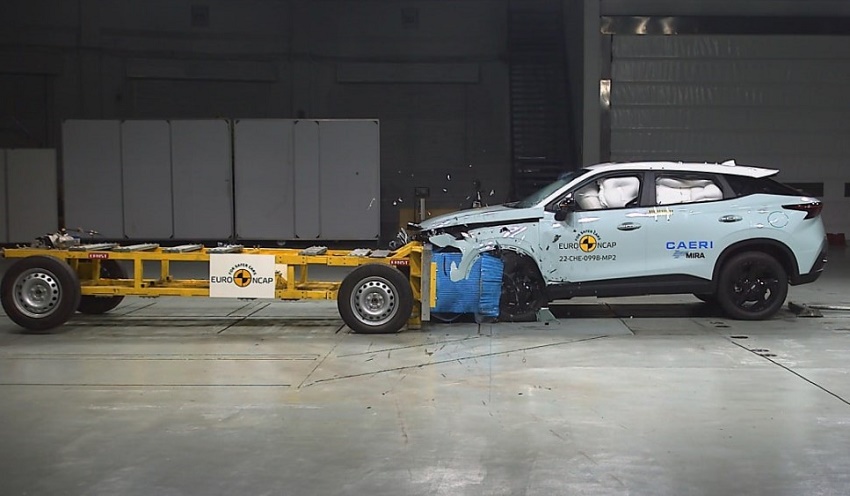 تست تصادف فونیکس FX چری اومودا 5 ستاره ایمنی یورو NCAP (2)