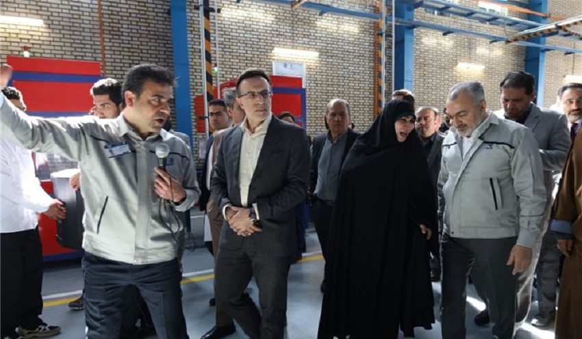 افتتاح خط تولید باتری پالت و آزمایشگاه صنعتی پیشرفته رایزکو (1)