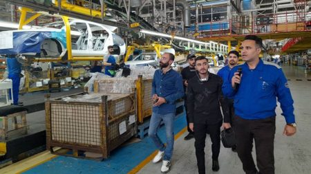 خطوط تولید ایران خودرو