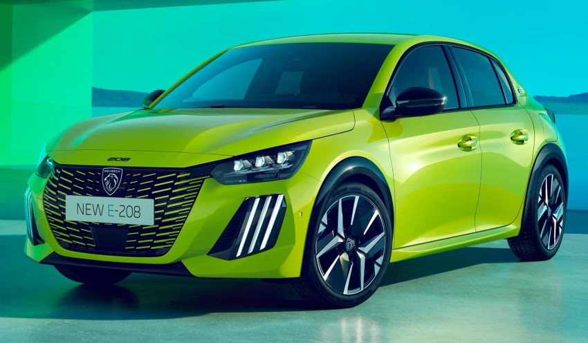 2024-peugeot-208-facelift پژو 208 فیس لیفت 2024