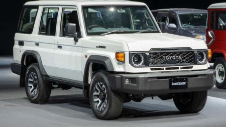 2024-toyota-land-cruiser-j70 تویوتا لندکروزر سری 70 فیس لیفت 2024