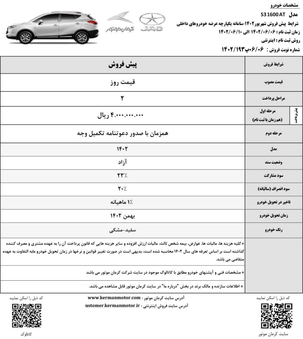 سامانه یکپارچه خودرو برای متقاضیان بدون تخصیص باز شد +جدول نوع خودرو و قیمت