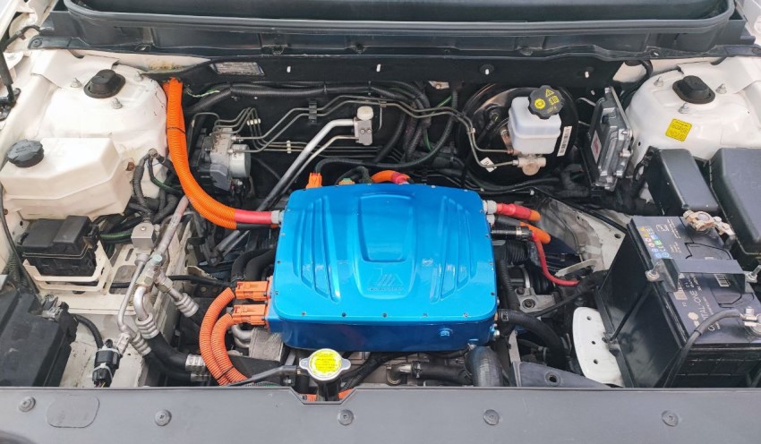 کی ام سی ایگل جک J4 برقی کرمان موتور در نمایشگاه تحول صنعت خودرو 1402
