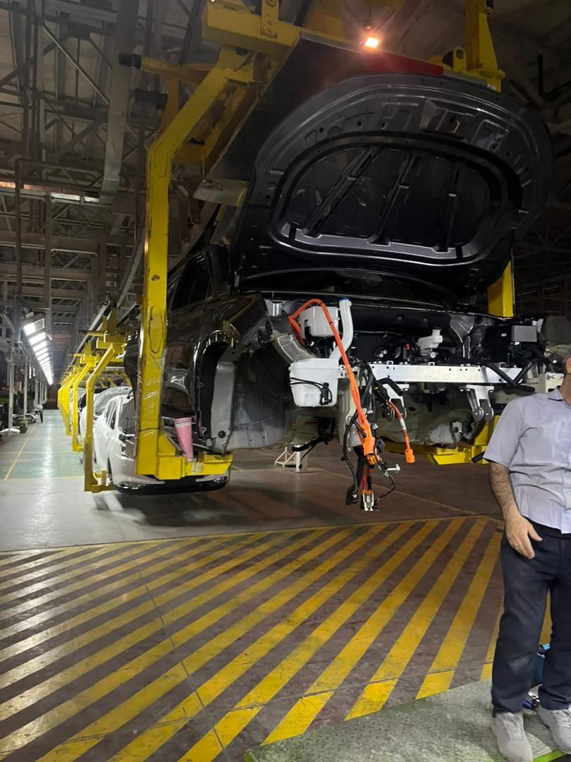 اسکای ول نبکا ET5 آغاز تولید انبوه اولین خودروی برقی هوشمند کشور