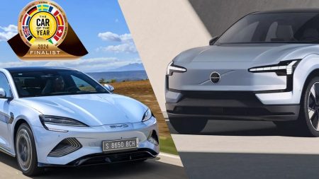 دو خودروی چینی فینالیست خودروی سال 2024 اروپا