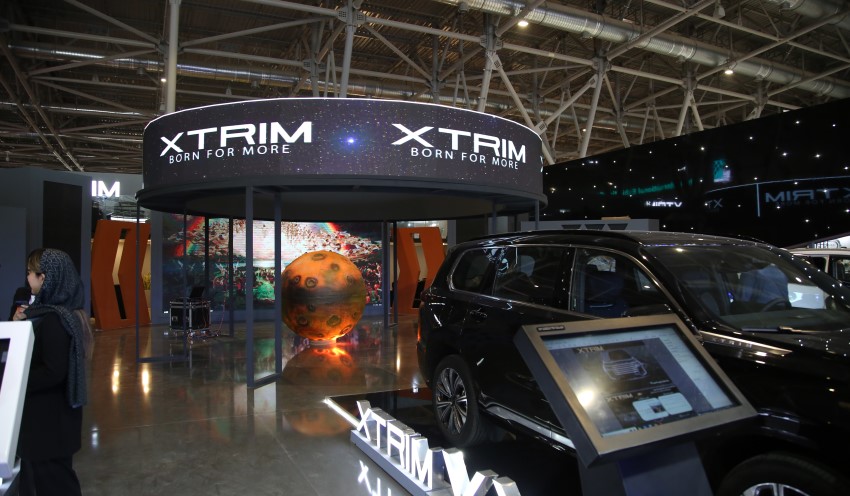 رونمایی اکستریم VX Xtrim نمایشگاه خودروی اصفهان 1402